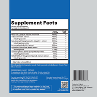 Supplement facts label Perform